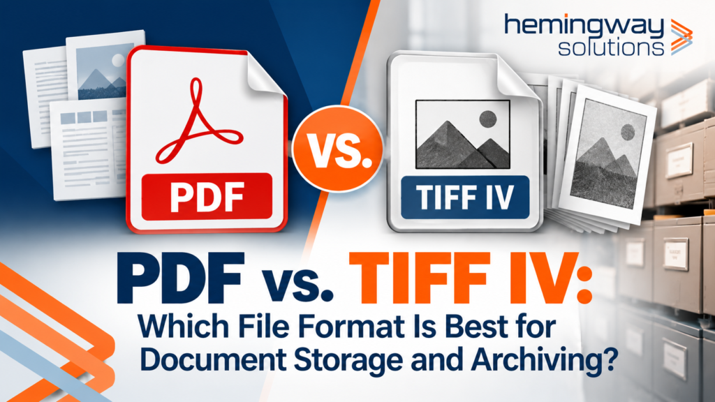 PDF Vrs TIFF